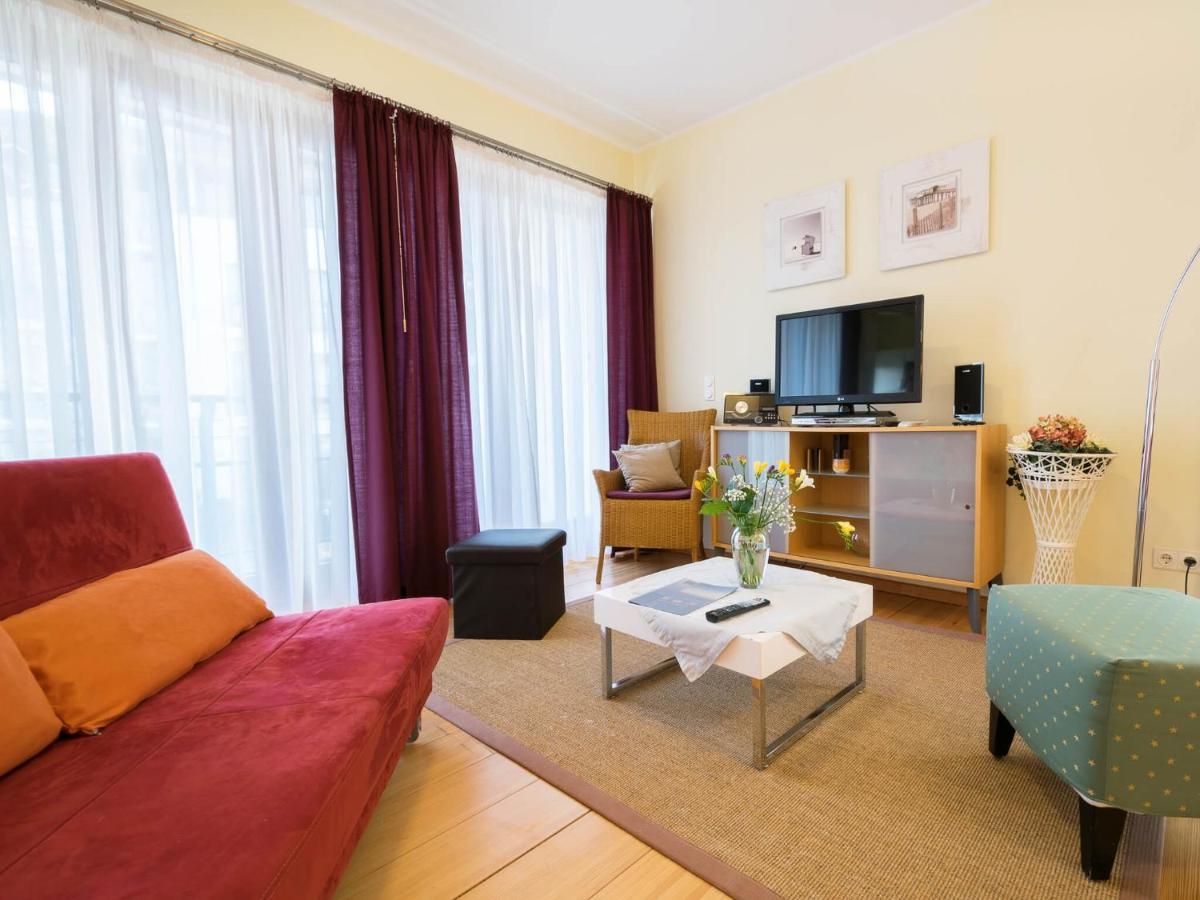 Kaiservillen Heringsdorf - 1-Raum-Ferienwohnung Mit Balkon Dr3 Bagian luar foto