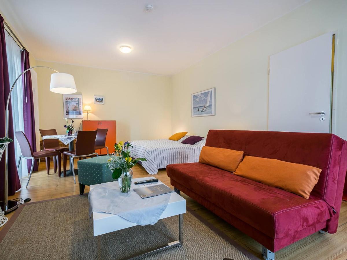 Kaiservillen Heringsdorf - 1-Raum-Ferienwohnung Mit Balkon Dr3 Bagian luar foto